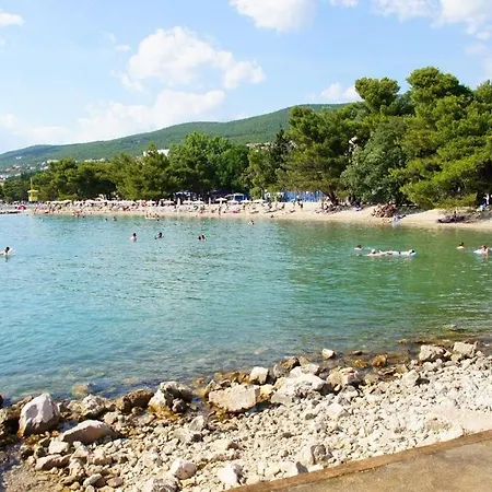 Apartment In With Sea View, Terrace, Air Conditioning, Wi-fi Crikvenica
